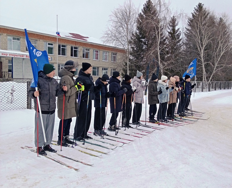 Новониколаевское оборонное общество провело «ДОСААФовскую лыжню – 2026»