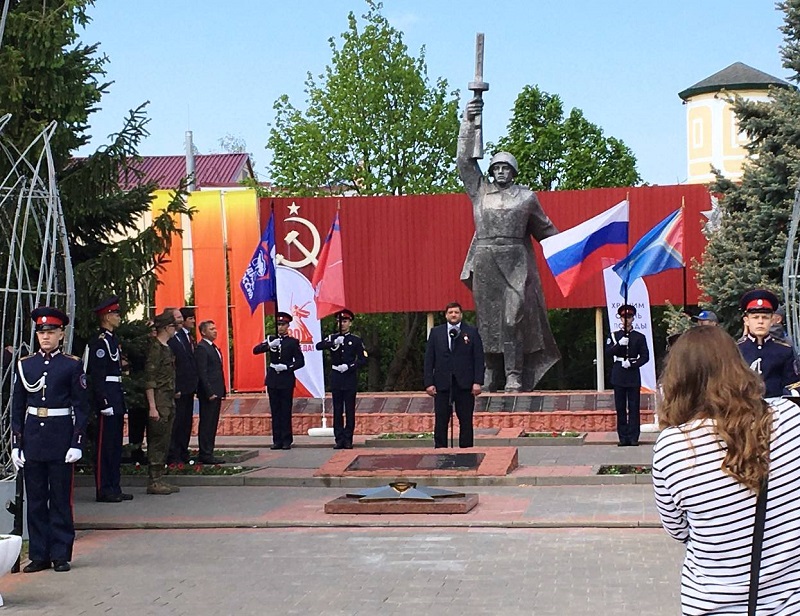 В Алексеевском районе прошла Всероссийская акция «Храним огонь Победы»!