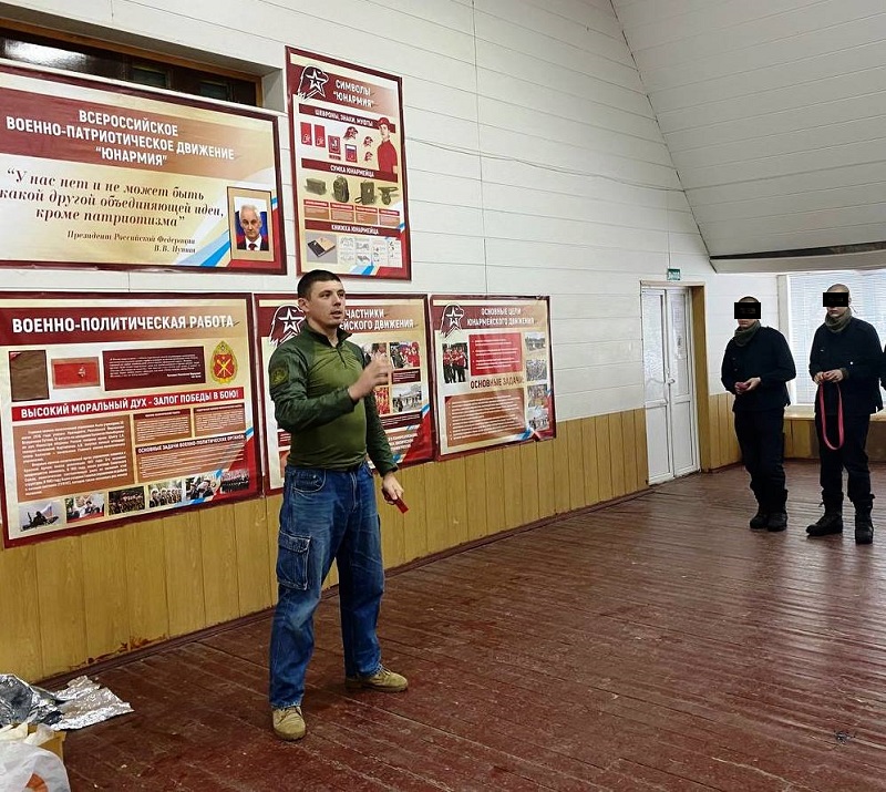 Занятие по «Военно-медицинской подготовке» прошло в одной из войсковых частей Волгоградского гарнизона