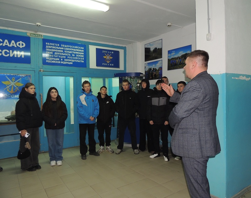 День открытых дверей прошел в Городищенском оборонном обществе ДОСААФ России