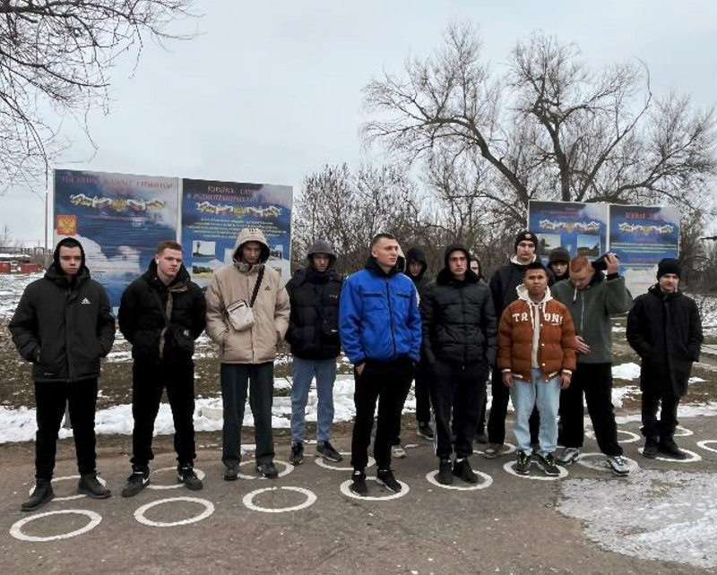 Будущие военные специалисты, обучающиеся в Михайловском ДОСААФ России, посетили воинскую часть