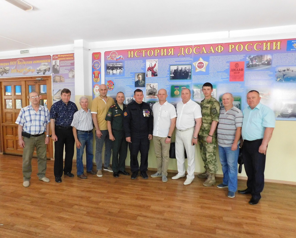 В местном отделении ДОСААФ России города Волжский прошла отчетно-выборная конференция