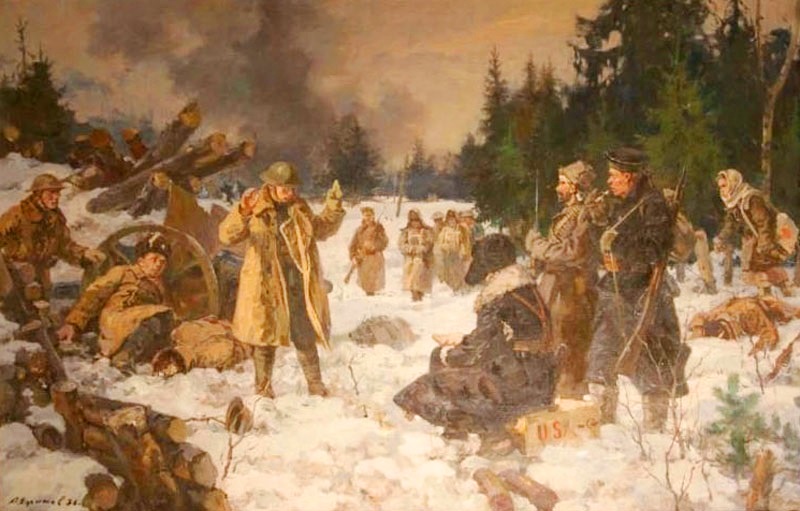 19 января 1919 года, в ходе Гражданской войны и иностранной интервенции, началось наступление 6-й Рабоче-крестьянской красной армии на Шенкурск, обороняемый американо-канадскими оккупантами