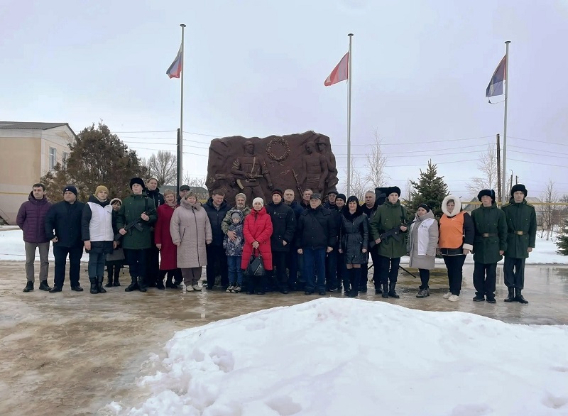 Митинг в Алексеевском районе, посвящённый Дню памяти воина-интернационалиста
