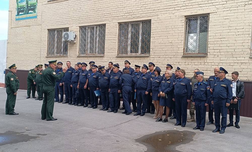 Учебно-методические сборы с руководящим составом образовательных учреждений РО ДОСААФ России Волгоградской области в ПОУ «Волжская автошкола ДОСААФ России»