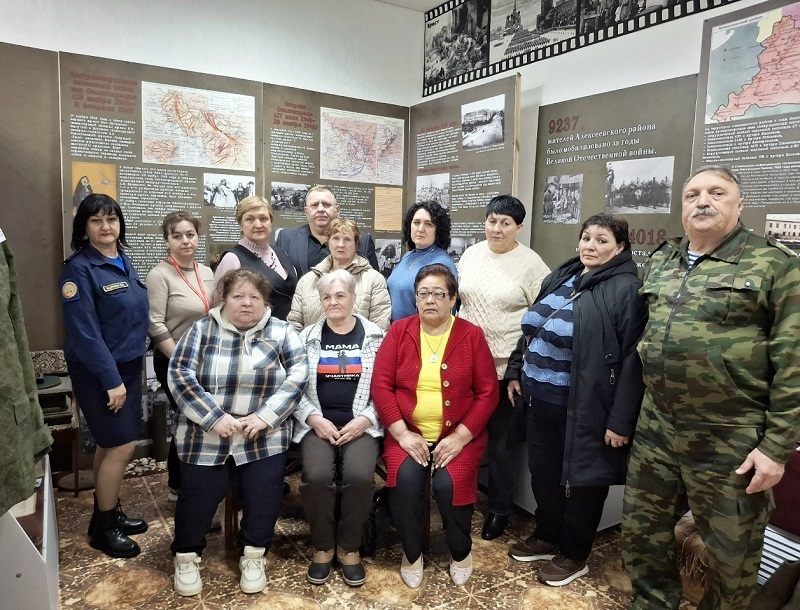 Патриотическое мероприятие «России верные сыны» в Алексеевском районе