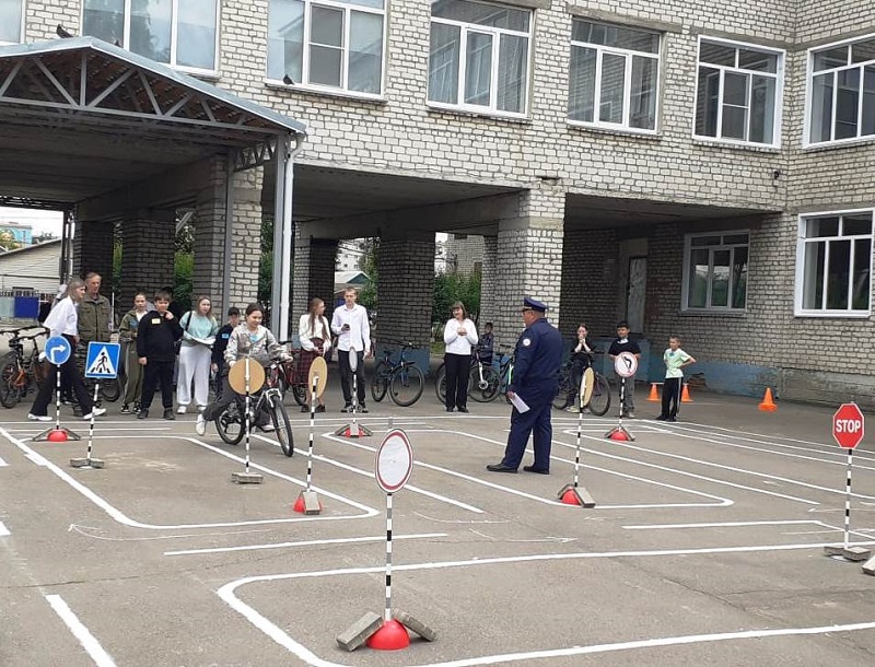 Юные велосипедисты приняли участие в конкурсе «Безопасное колесо»