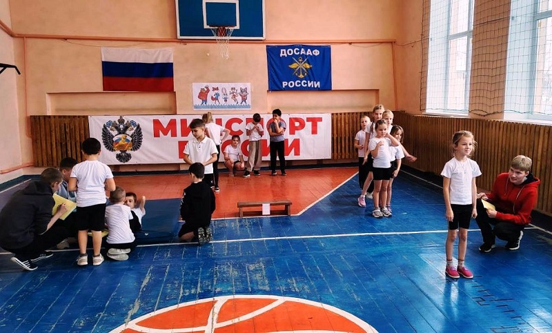 Спортивные соревнования по выполнению упражнений Всероссийского физкультурно-спортивного комплекса «Готов к труду и обороне», в честь празднования 64-ой годовщины ПОУ «Фроловский УСТК ДОСААФ России»