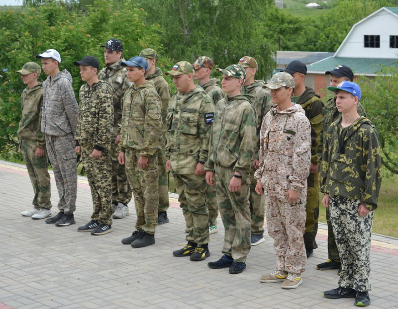 В станице Нехаевской прошли 5-дневные учебные военные сборы с будущими защитниками Отечества