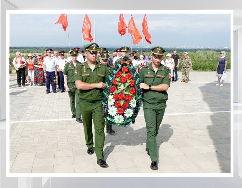 День памяти и скорби в городе Волжский.
