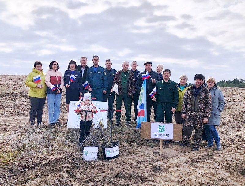 В ВОЛГОГРАДСКОЙ ОБЛАСТИ СТАРТОВАЛА  ВСЕРОССИЙСКАЯ АКЦИЯ «СОХРАНИМ ЛЕС – 2024»