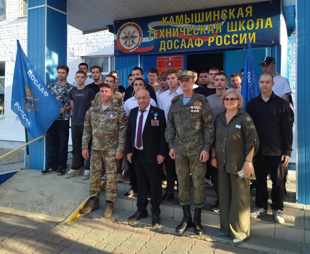 Прием курсантов по ВУС – 837 и ВУС – 838 прошел в ПОУ «Камышинская техническая школа ДОСААФ России» (1 поток 2025 – 2026 учебного года)