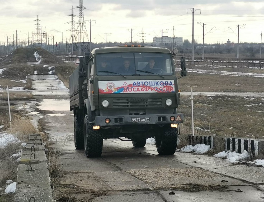 В Волжской автошколе ДОСААФ России боевая учеба идет полным ходом!