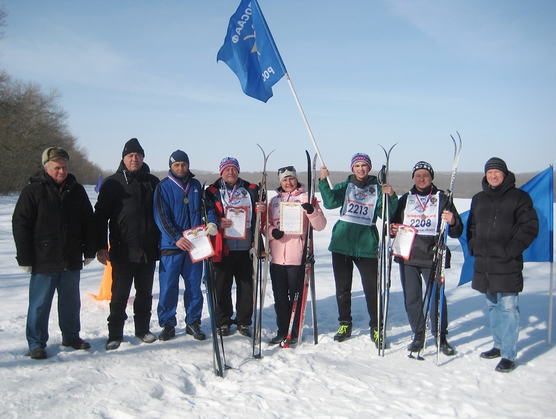 Нехаевское оборонное общество приняло участие в «ДОСААФовской лыжне – 2026»